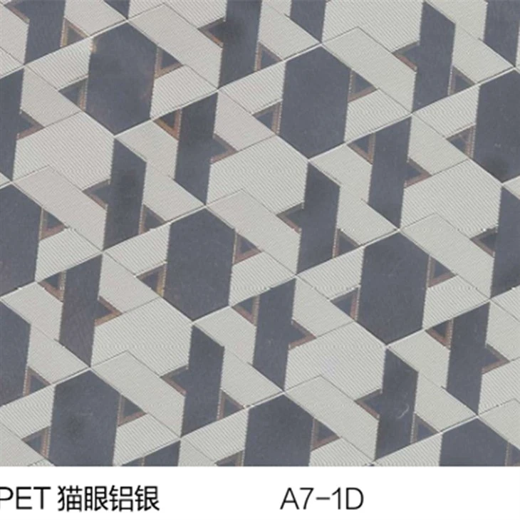 PET Aluminum Geometric Film For Furniture Surfaces